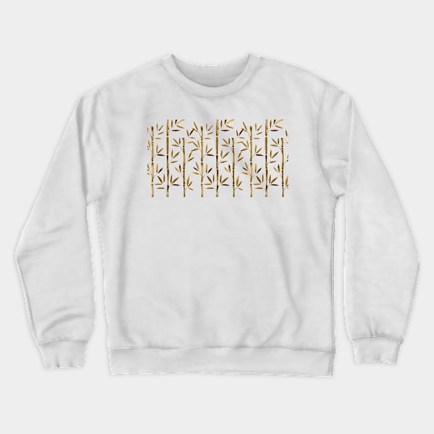 Sepia Bamboo Crewneck Sweatshirt by CatCoq